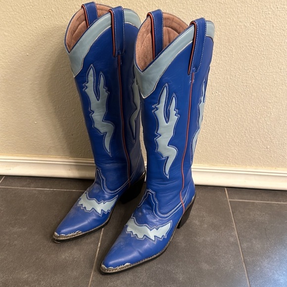 Wandering Coyote True Blue boots - Picture 3 of 5
